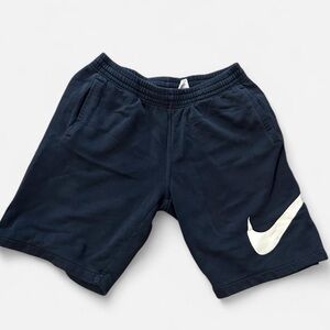 Nike navy Athletic Shorts